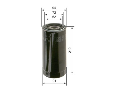 Oljefilter P7234 Bosch, bild 5
