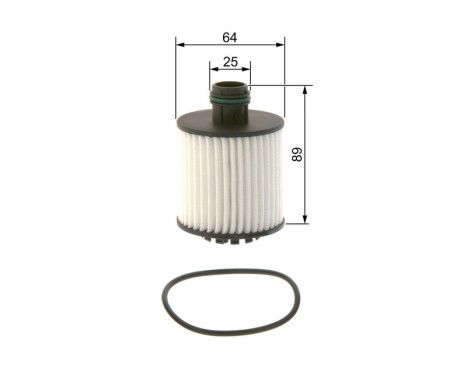 Oljefilter P7259 Bosch, bild 6