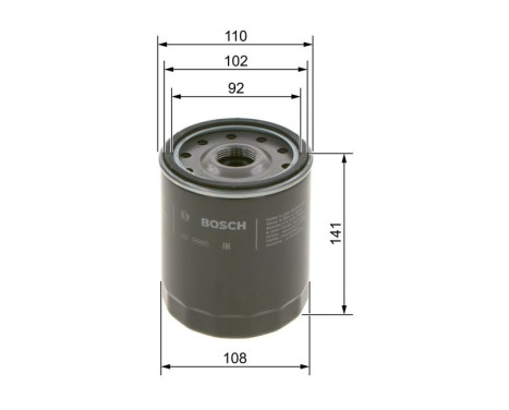 Oljefilter P7263 Bosch, bild 5