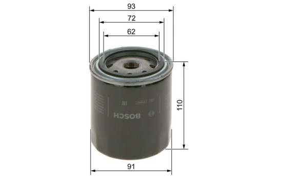 Oljefilter P7267 Bosch, bild 5