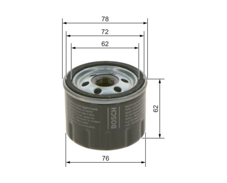 Oljefilter P7279 Bosch, bild 5