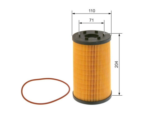 Oljefilter P7292 Bosch, bild 5