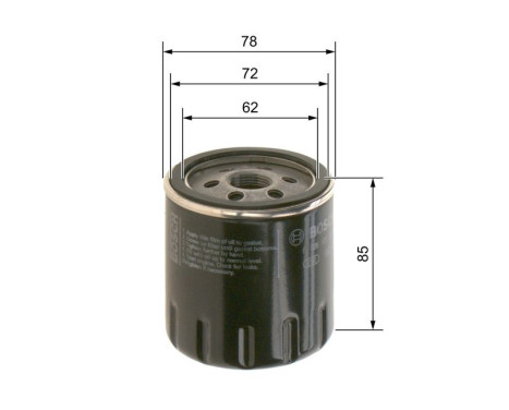 Oljefilter P7300 Bosch, bild 6