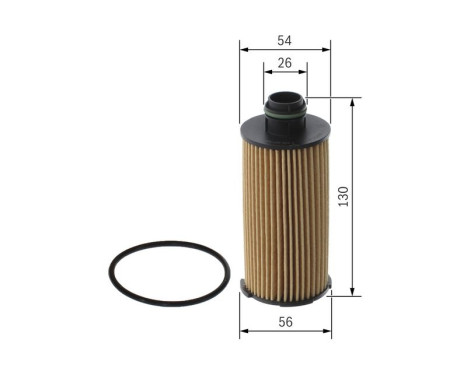 oljefilter P7305 Bosch, bild 5