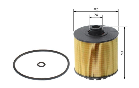 oljefilter P7316 Bosch, bild 5