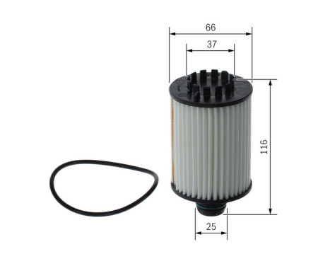 oljefilter P7335 Bosch, bild 5
