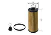 Oljefilter P7360 Bosch