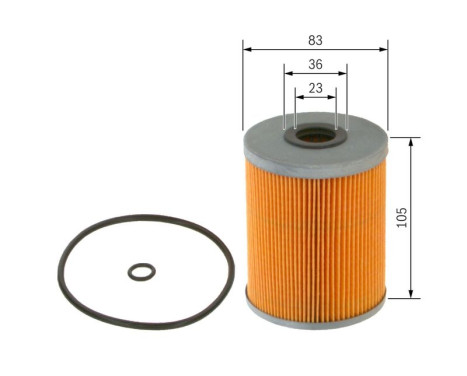 Oljefilter P9103 Bosch, bild 6