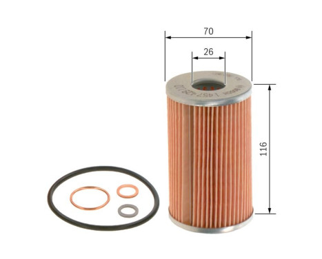 Oljefilter P9113 Bosch, bild 5