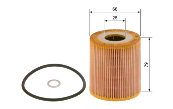 Oljefilter P9118 Bosch, bild 3