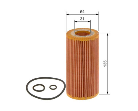 Oljefilter P9126 Bosch, bild 6