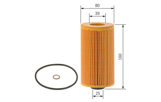 Oljefilter P9141 Bosch, bild 6