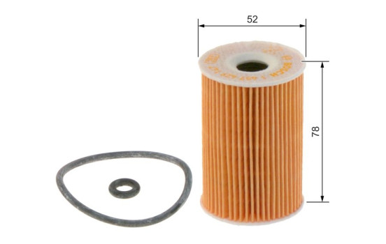 Oljefilter P9147 Bosch, bild 2