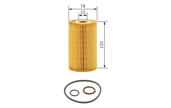 Oljefilter P9276 Bosch, bild 5