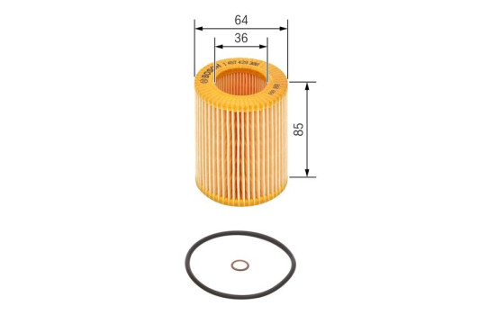 Oljefilter P9308 Bosch, bild 2