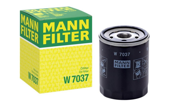 Oljefilter W 7037 Mann, bild 6