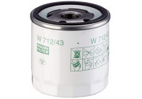 Oljefilter W 712/43 MANN-FILTER