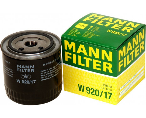 Oljefilter W 920/17 Mann