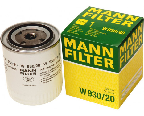 Oljefilter W 930/20 Mann