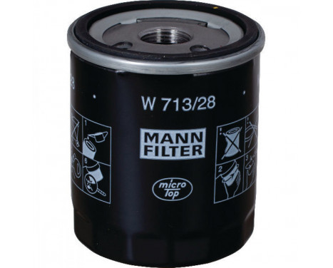 Oljefilter W713/28 Mann