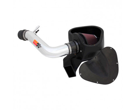 K & N Typhoon Kit Ford Mustang 3.7L V6 2011-2013 Polerad (69-3529) 69-3529TP K&N