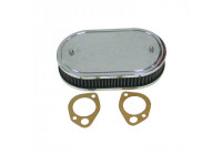 K & N filter förgasare SDO 229x140mm oval 45mm Höjd (56-1330)