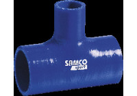 Samco Silicon T-stycke blå 60/25 102mm