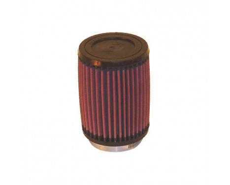 K & N universell cylindriska filter 73mm uttag, extern 102mm, 137 mM höjd (RU-2410)