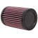 K & N universell cylindriska filteranslutnings 45mm, 89mm yttre, 127mm Höjd (RU-0360), miniatyr 2