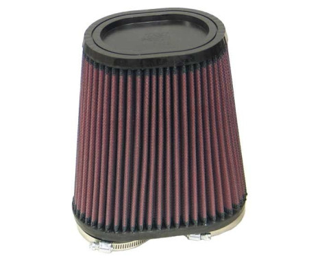 K & N universell oval / konisk filter 60mm dubbla uttag, 159mm x 95mm Bottom, 87mm x 112mm Top, 171, bild 2