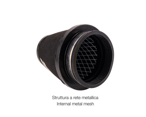 Simoni Racing Universal Foam luftfilter koniskt 124/76mm - inkl 3 adapterringar, bild 6