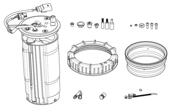 DEF Värmare F 01C 600 256 Bosch