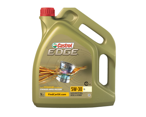 Motorolja Castrol Edge Titanium 5W30 LL 5L, bild 2