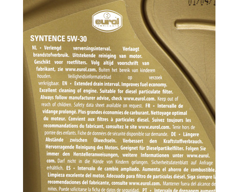 Motorolja Eurol Syntence 5W30 LL C3 1L, bild 3