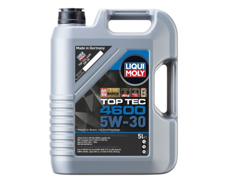 Motorolja Liqui Moly Top Tec 4600 5W30 C2 5L, bild 2
