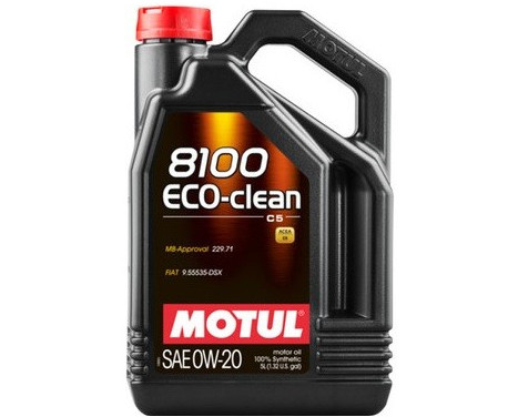 Motorolja Motul 8100 ECO-CLEAN 0W-20 5L