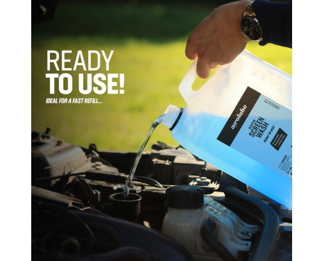 Airolube vindrutespolarvätska frostskyddsmedel klar att använda -15 °C 5 l, bild 3