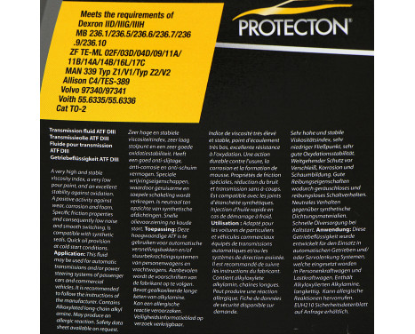 Transmissionsolja Protecton ATF DIII 1L, bild 3