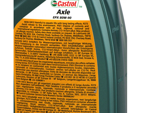 Växellådsolja Castrol Transmax Axle EPX 80W-90 1L, bild 2