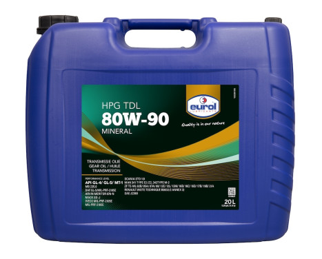 Växellådsolja Eurol HPG 80W-90 TDL GL3/4/5