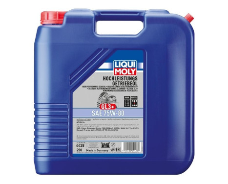 Växellådsolja Liqui Moly (GL3+) SAE 75W-80 20L