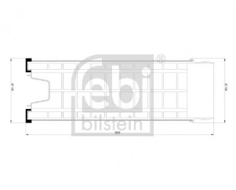 Air Filter 172451 FEBI, Image 3