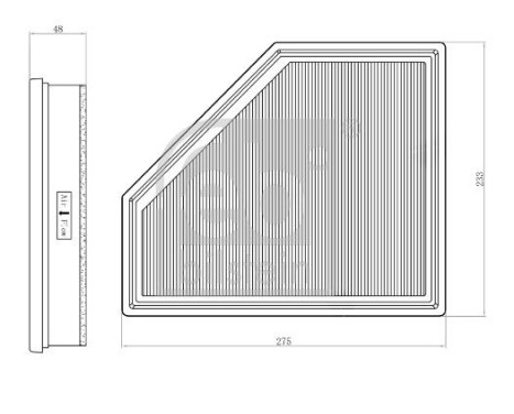 Air Filter 173461 FEBI, Image 3