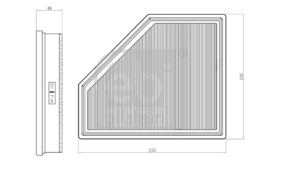 Air Filter 173461 FEBI, Image 3