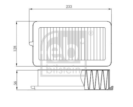 Air Filter 174597 FEBI, Image 5