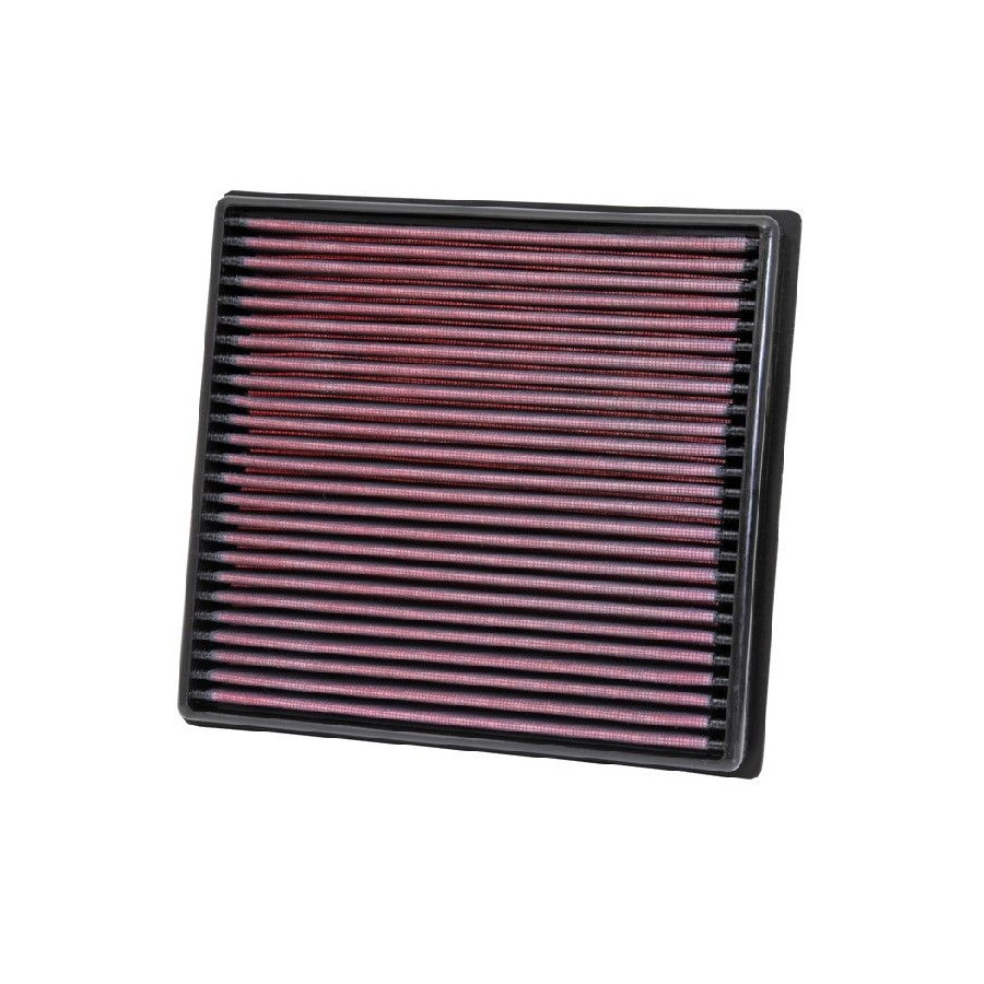 K&N 33-3002 High Performance Panel Air Filter – Washable & Reusable – Made In USA