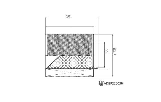 Air Filter ADBP220036 Blue Print