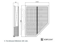 Air filter ADBP220246 Blue Print