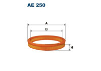 Air filter AE 250 Filtron