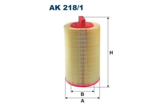 Air filter AK 218/1 Filtron